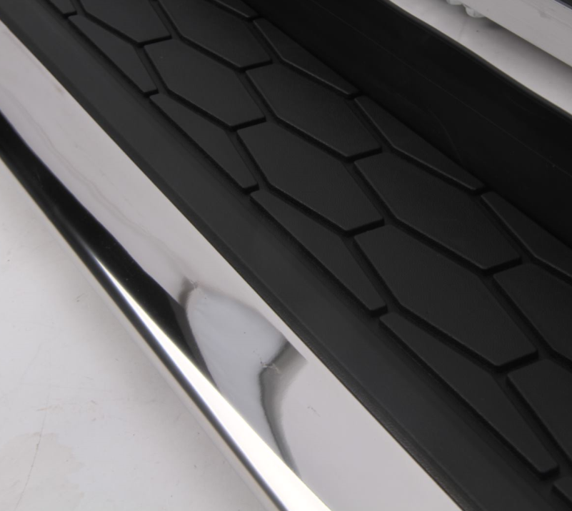 Saremas Auto Black Running Boards Side Steps Nerf Bars for Buick Encore 2013-2021