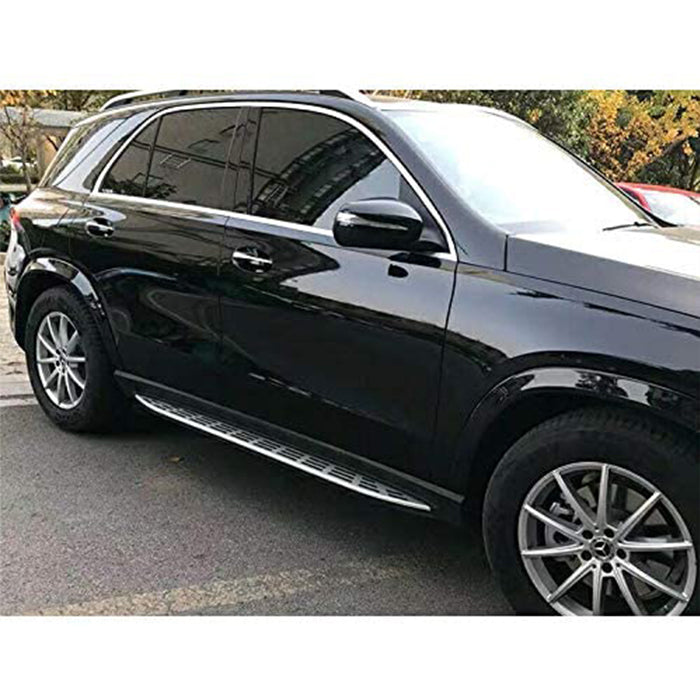 Saremas Aluminum Alloy Running Boards Side Steps Nerf Bars for Mercedes Benz GLE W167 (350/450/580) 2020 2021 2022