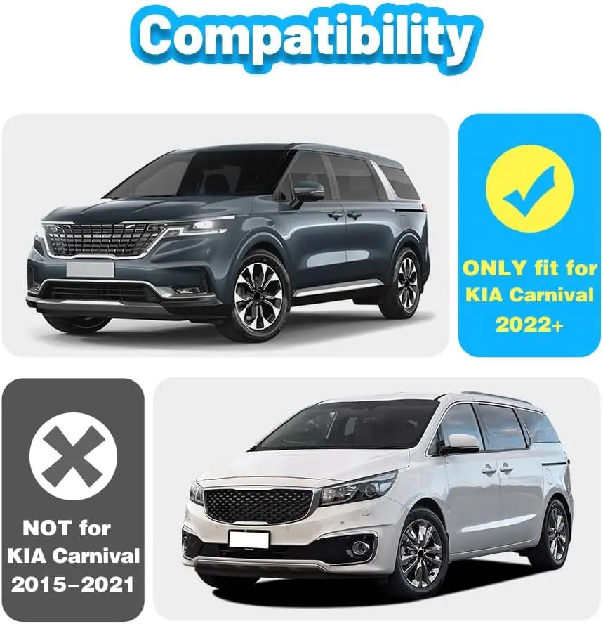 Running Boards fit for KIA Carnival 2022 — 2025 Side Step Nerf Bar Accessories-2