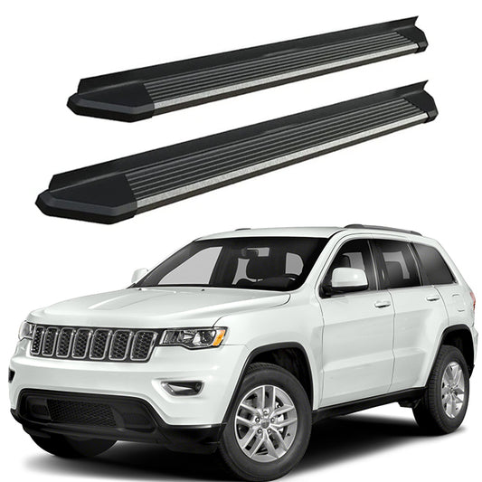 Saremas All Black Running Board Side Step Nerf Bar for Jeep Grand Cherokee 2011-2021