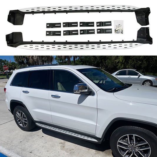 Saremas Black Running Board Side Step Nerf Bar for Jeep Grand Cherokee 2011-2021