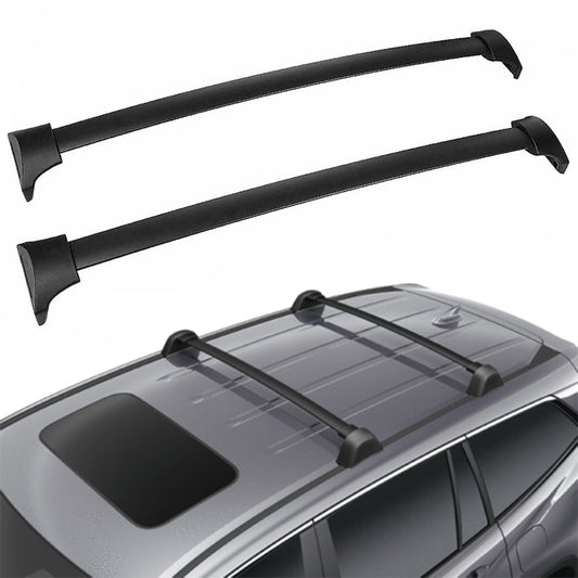 Cross Bar Fit for Honda Pilot 2016-2023 Black Aluminum Alloy Roof Rack Crossbar