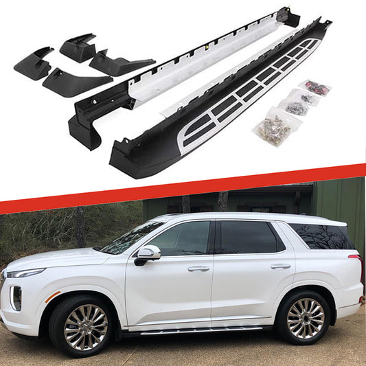 Saremas Aluminum Alloy Side Steps Running Boards for Hyundai Palisade 2020 2021 2022