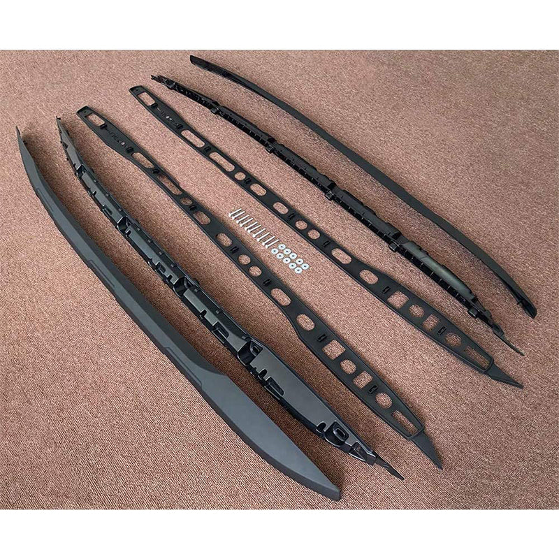Saremas 4PCS Black Car Luggage Roof Rail & Rack Fit for Ford EcoSport 2013-2021