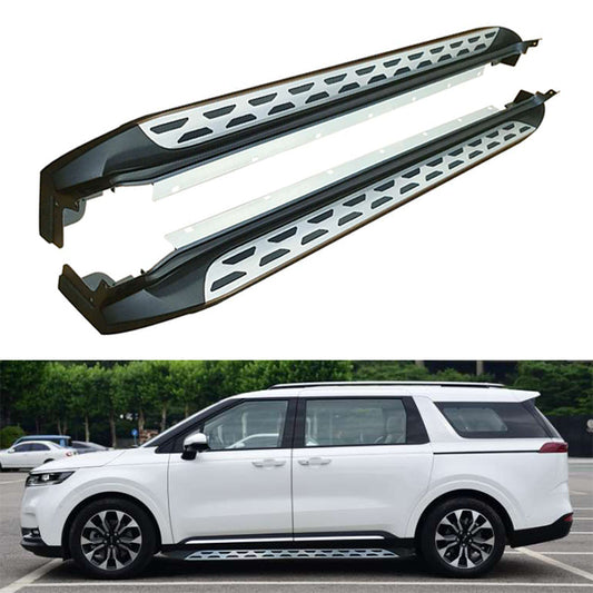 Saremas Aluminum Running Boards Side Steps for Kia Carnival Sedona 2020 2021 2022