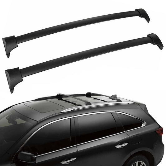 Cross Bar Fit for Acura MDX 2014-2020 Black Aluminum Alloy Roof Rack Crossbar