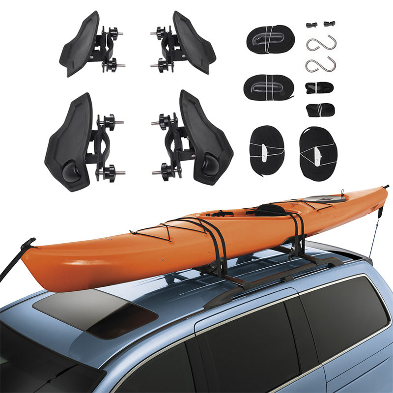Rooftop Mounted Loader Rack for Carrying Kayak Canoe Boat Paddle Board Surfboard on Car SUV Trunk
