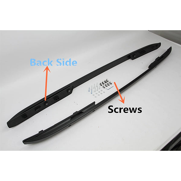 Saremas Black Car Luggage Roof Rails Fit for Jeep Renegade 2015-2022