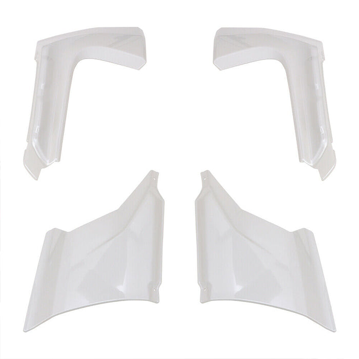 Saremas 4PCS Front Rear Bumper Splitter Moulding Trim Fit for Honda CRV 2020-2022