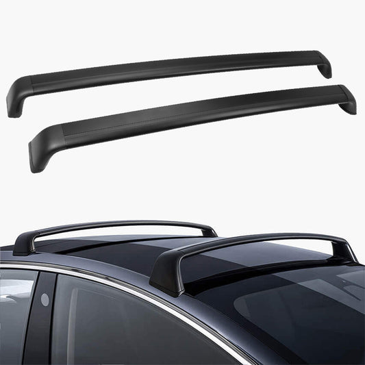 for Tesla Model 3 2017 2018 2019 2020 2021 2022 without Lock Noiseless Black Aluminum Alloy Roof Rack Crossbar Cross Bar