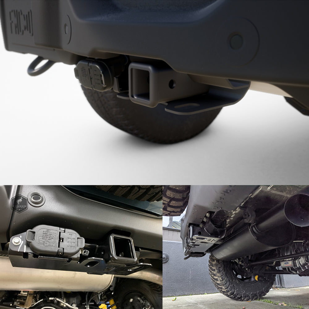 Fit for 2021 2022 Ford Bronco 2dr 4dr Class 3 2-Inch Trailer Tow Hitch Receiver Assembly