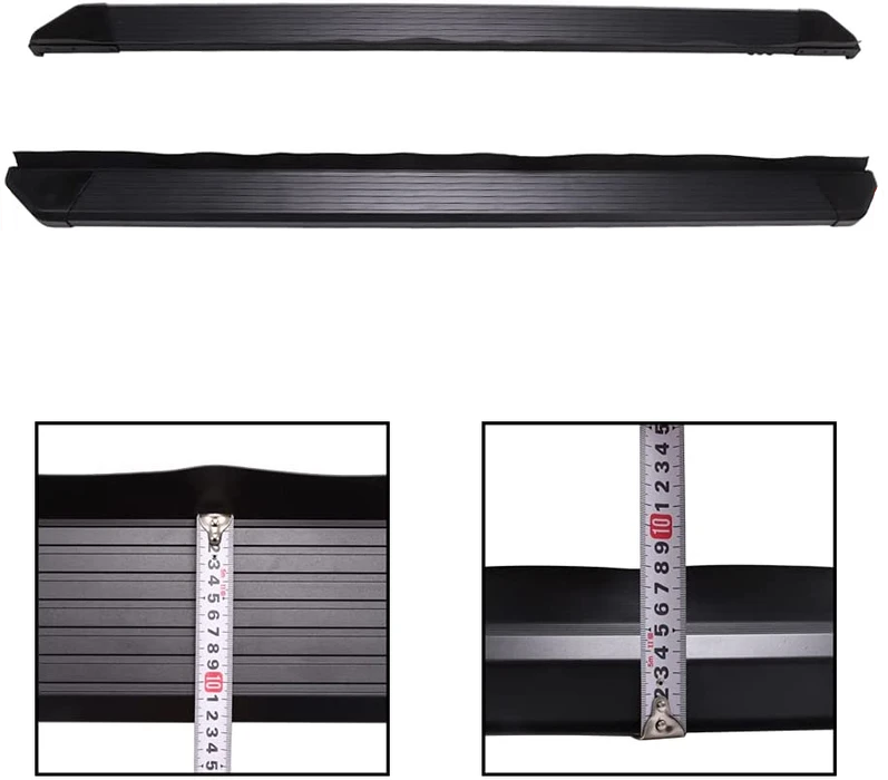 Saremas Black Side Steps Nerf Bars Running Boards for Ford Bronco Sport 2021 2022