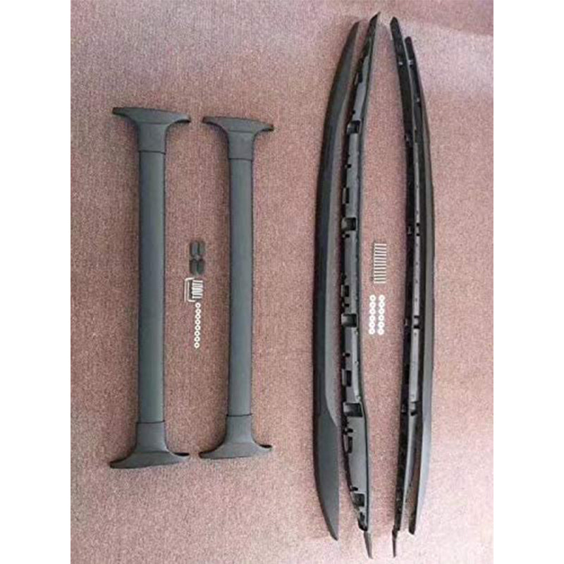 Saremas 4PCS Black Car Luggage Roof Rail &amp; Rack Fit for Ford EcoSport 2013-2021