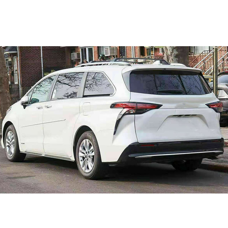 Fit for 2021 2022 Toyota Sienna Cross Bar Roof Rack Crossbar Black Aluminum Alloy