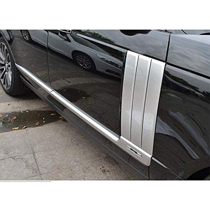 Saremas ABS Side Vent Grille Mesh Grill Silver fit for Land Rover Range Rover L405 2013-2021