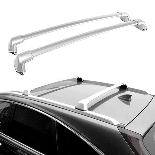 Saremas Luggage Carrier All Silver Crossbars Cross Bars Roof Racks for Honda CRV CR-V 2012-2016