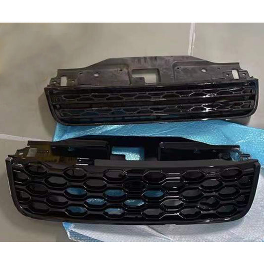 Saremas Black Replace Mesh Vent Front Grill Grille fit for Land Rover Discovery 5 L462 2017-2022