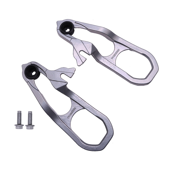 Saremas Black/Silver Front Tow Hook Fit For 2019-2020 Dodge Ram 1500 OEM 82215268AB