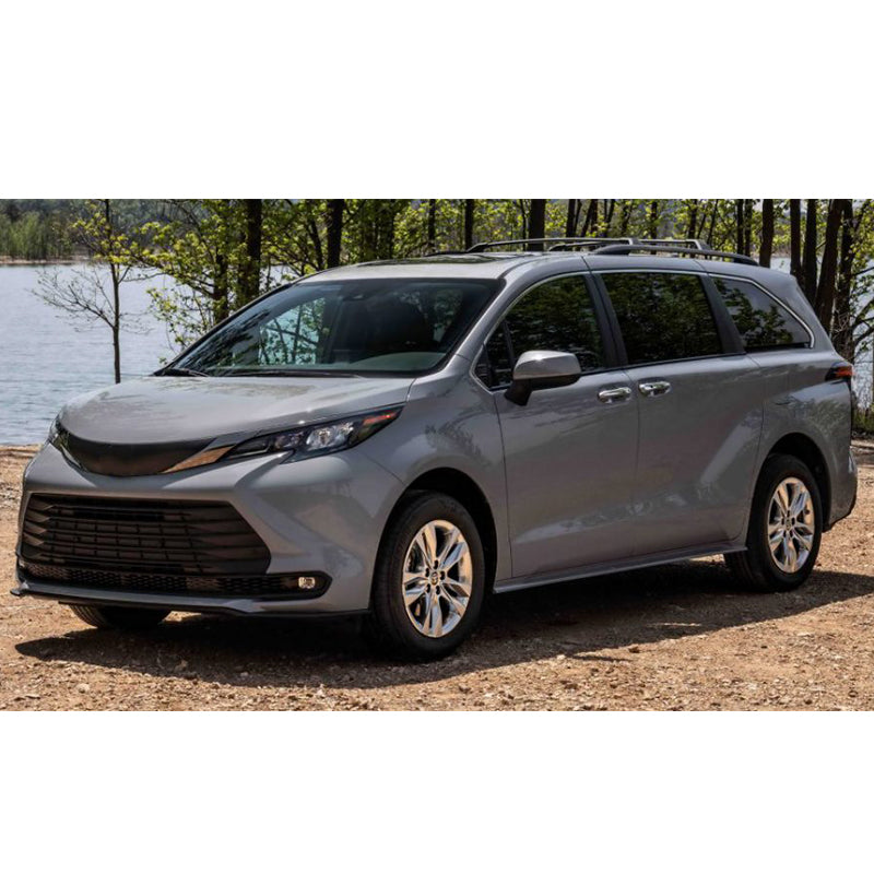 Fit for 2021 2022 Toyota Sienna Cross Bar Roof Rack Crossbar Black Aluminum Alloy