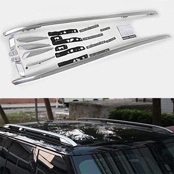 Saremas Silver Car Luggage Roof Rails Fit for Land Rover Range Rover L405 (Standard wheelbase) 2014-2022