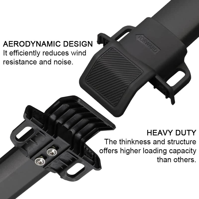 Roof Rack Cross Bar Crossbar Fit for 2021 2022 Ford Bronco 2Door & 4Door with Side Rails