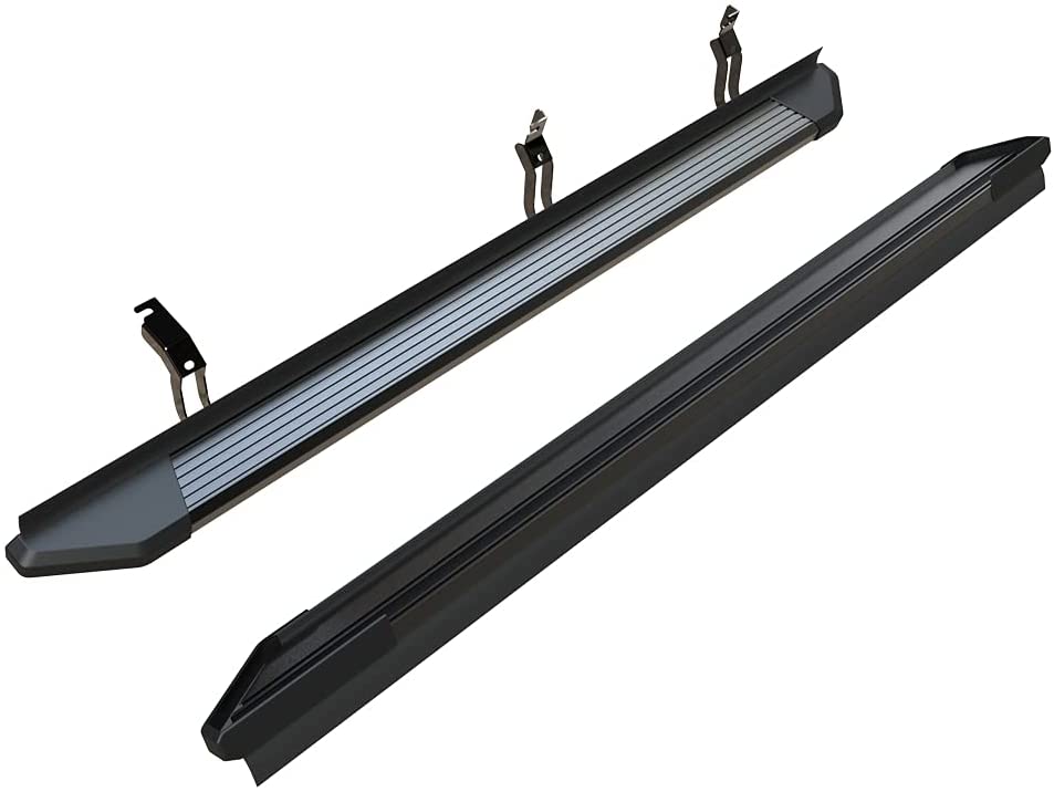 Saremas Black Side Steps Nerf Bars Running Boards for Ford Bronco 4 Door 2021 2022