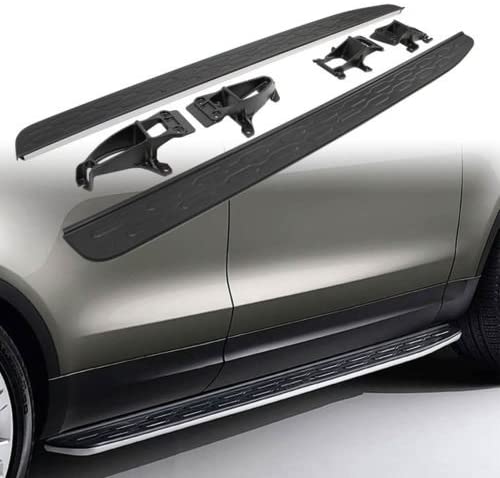 Saremas Car Black Running Boards Side Steps Nerf Bars for Land Rover Discovery 5 LR L462 2017 2018 2019 2020 2021 2022