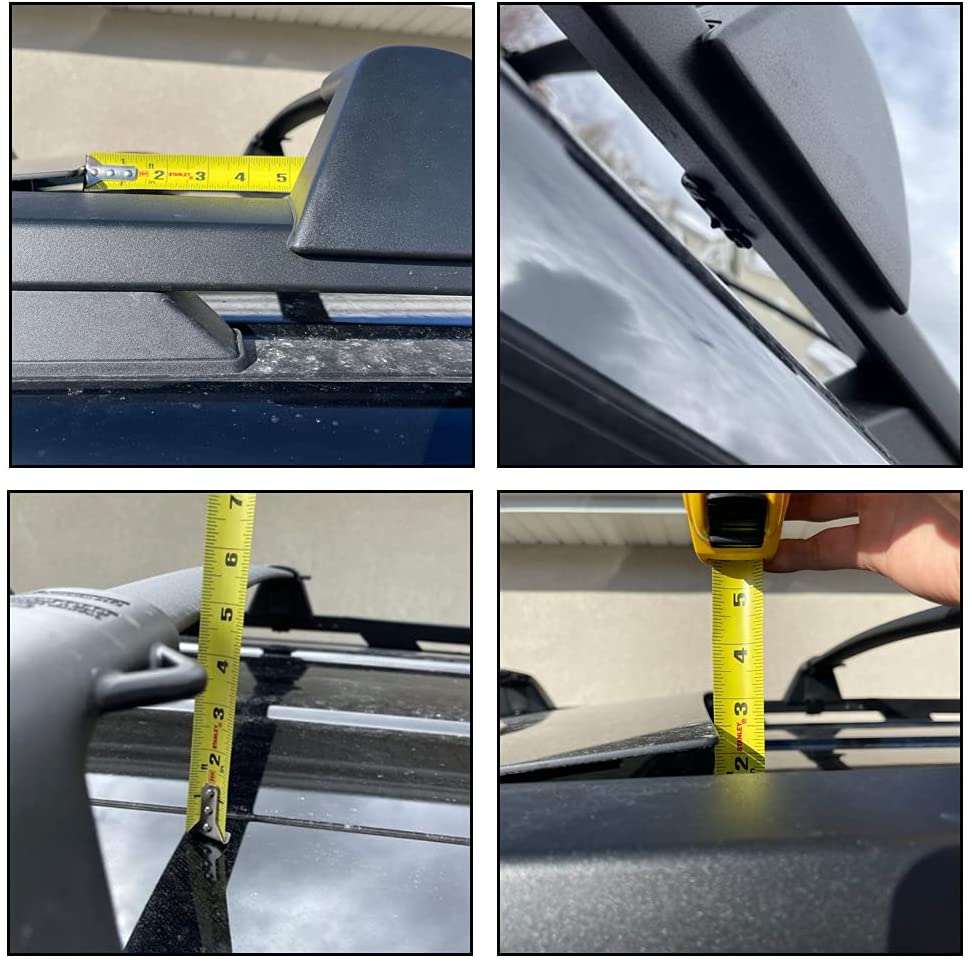 Saremas Aluminum Alloy Roof Racks Crossbars Cross Bars for Ford Bronco Sport 2021-2022 Badlands, 2021-2022 First Edition, 2022 Outer Banks (OFF-ROAD)