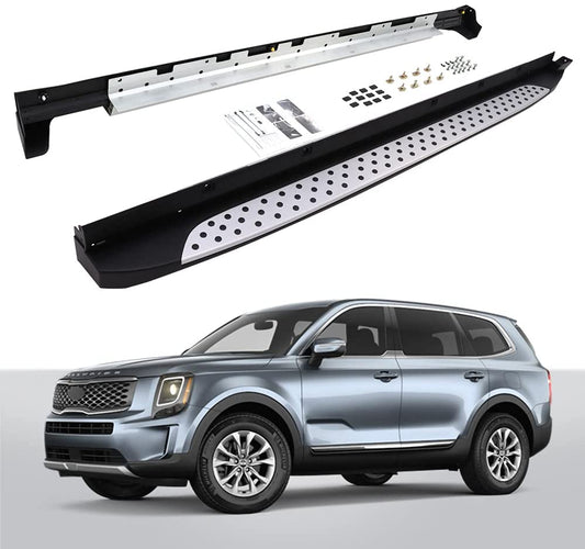 Saremas Running Boards Side Steps Nerf Bars for Kia Telluride 2020 2021 2022