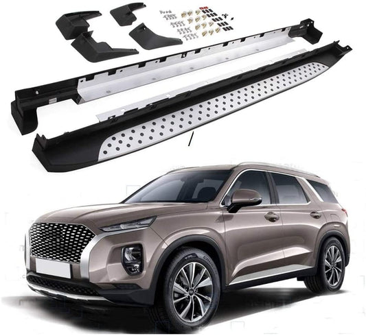 Saremas Running Boards Side Steps Nerf Bars for Hyundai Palisade 2019 2020 2021 2022