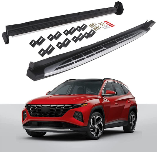 Saremas Newest Aluminum Alloy Running Boards Side Steps Nerf Bars for Hyundai Tucson 2022