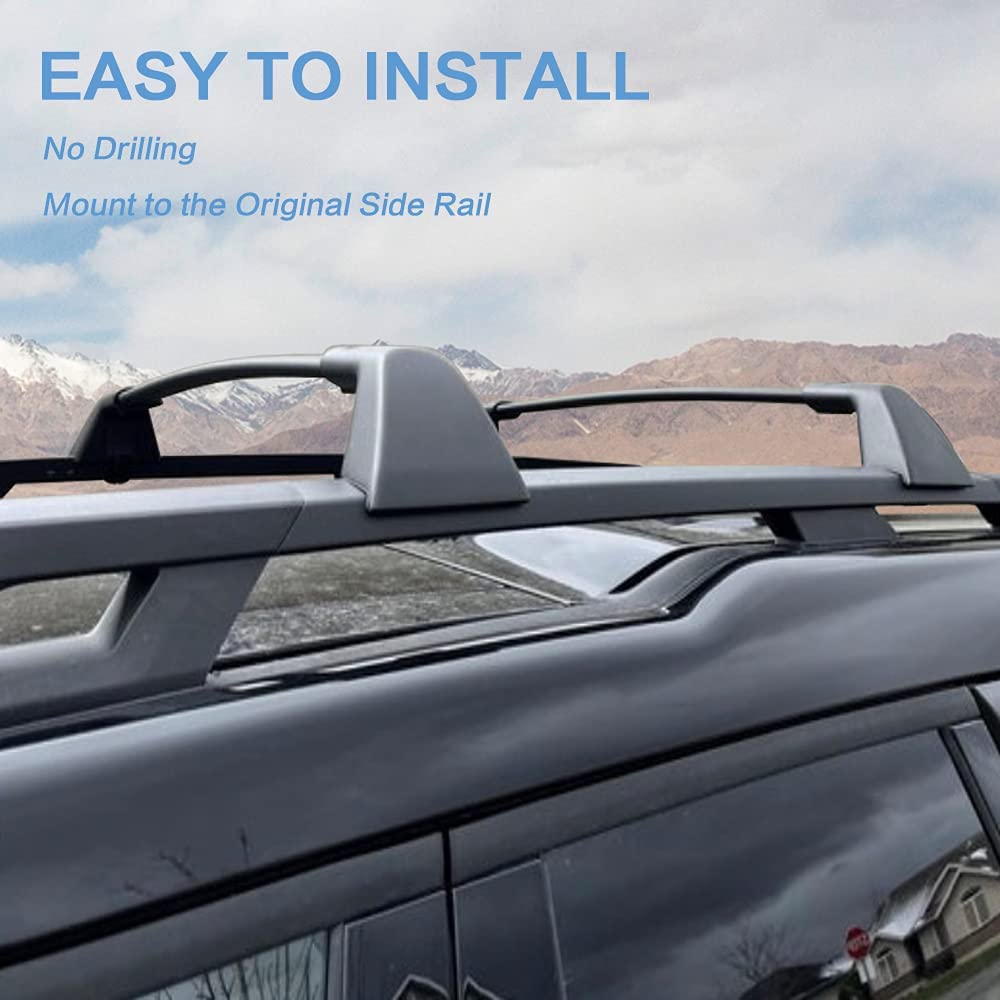 Saremas Aluminum Alloy Roof Racks Crossbars Cross Bars for Ford Bronco Sport 2021-2022 Badlands, 2021-2022 First Edition, 2022 Outer Banks (OFF-ROAD)