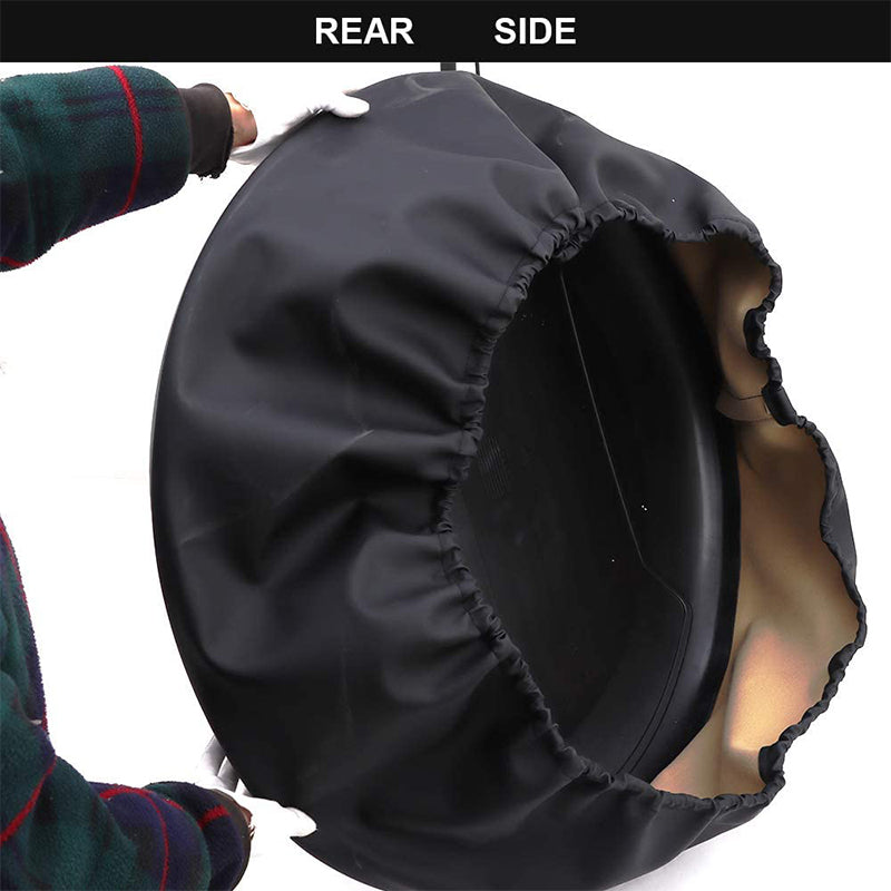 Fit for 2020-2022 Land Rover Defender 90 110 Tire Wheel Protector Spare Tire Cover ABS Weatherproof