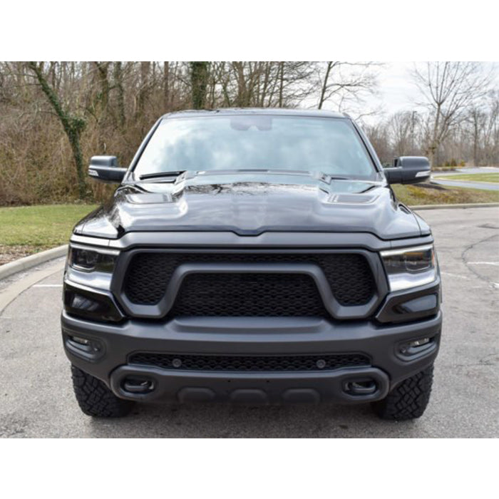 Saremas Black/Silver Front Tow Hook Fit For 2019-2020 Dodge Ram 1500 OEM 82215268AB