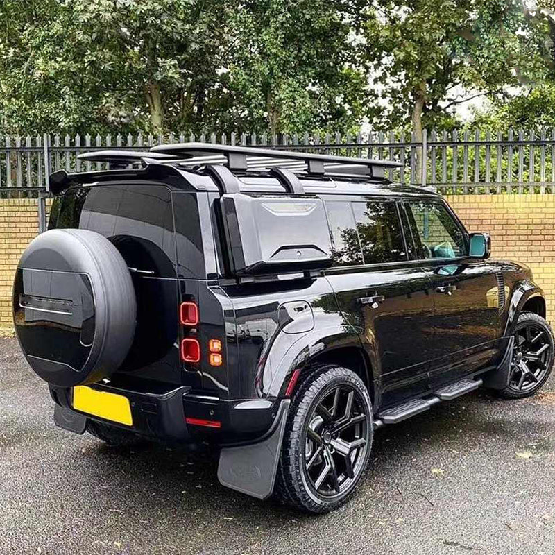 Fit for 2020-2022 Land Rover Defender 90 110 Tire Wheel Protector Spare Tire Cover ABS Weatherproof