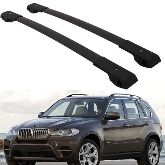 Saremas Rooftop Cargo Carrier Roof Rack Crossbar Cross Bar for BMW X5 E70 2007-2013