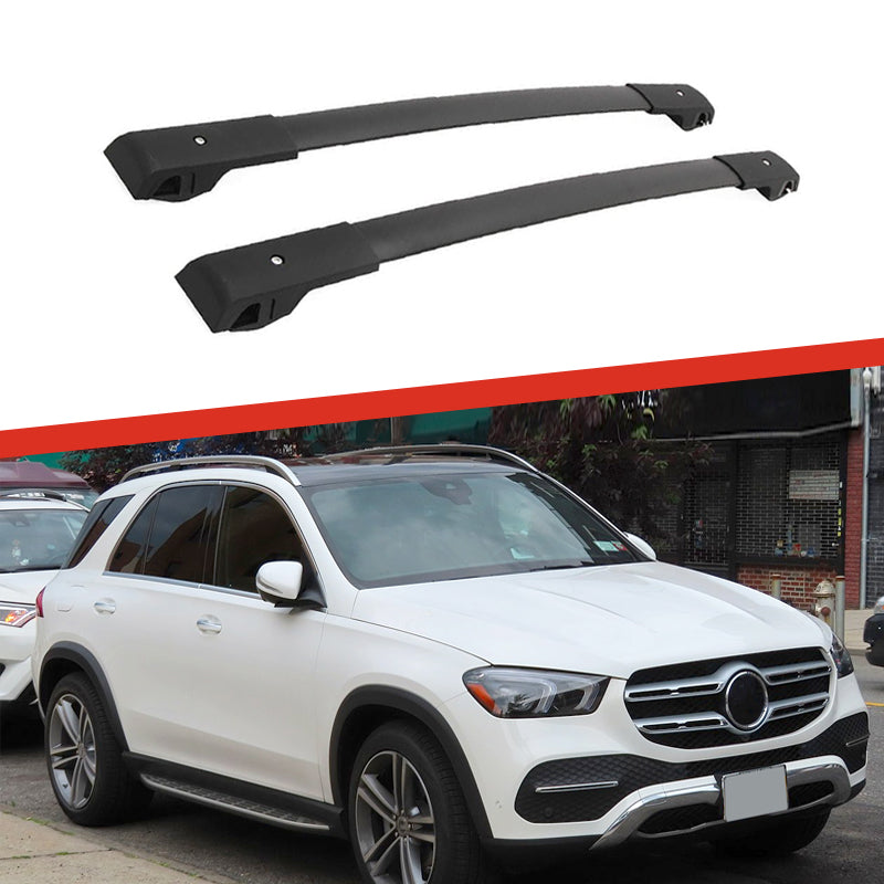 Saremas Rooftop Cargo Carrier Roof Rack Crossbar Cross Bar for Mercedes-Benz GLE W167 2020 2021 (Not Suitable for Sun Roof)