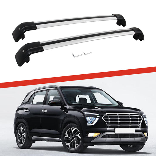 Saremas Off-road Luggage Carrier Crossbar Cross Bar Roof Rack for Hyundai Creta IX25 2019 2020 2021