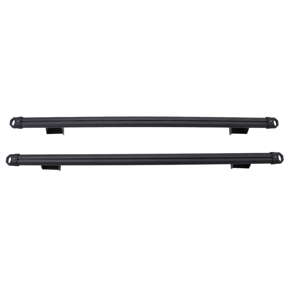 Saremas Adjustable Aluminum Low-Height Truck Bed Rack for Pickups with Soft Roll Up and Retractable Tonneau Covers