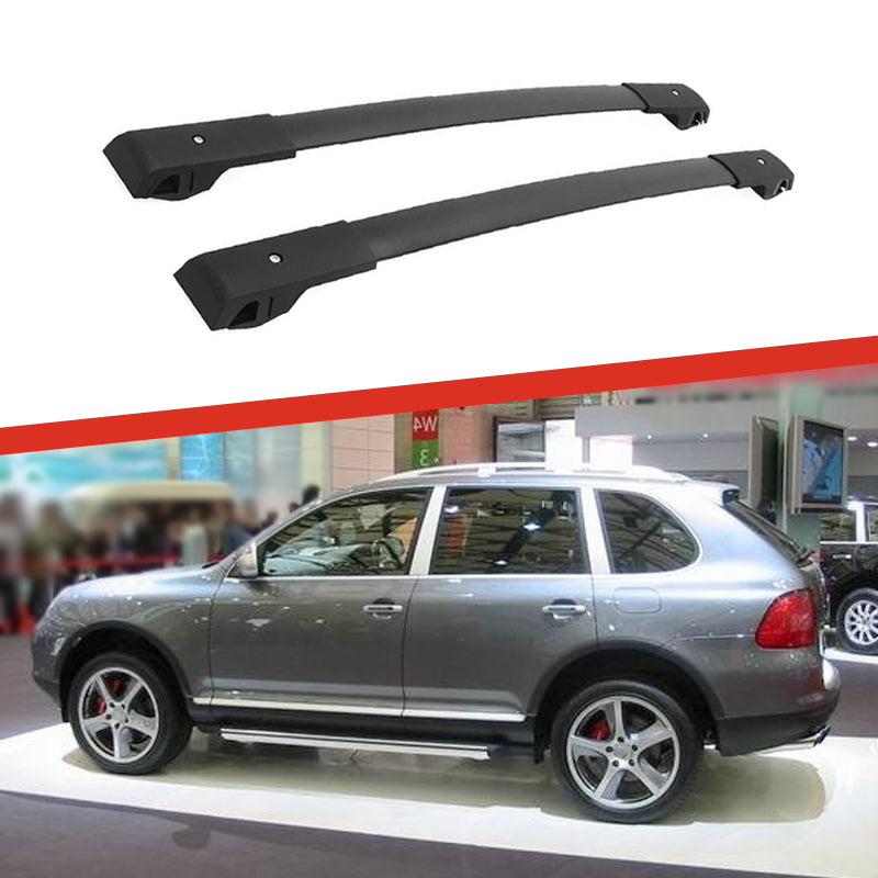 Saremas Rooftop Cargo Carrier Roof Rack Crossbar Cross Bar for Porsche Cayenne 2003-2010
