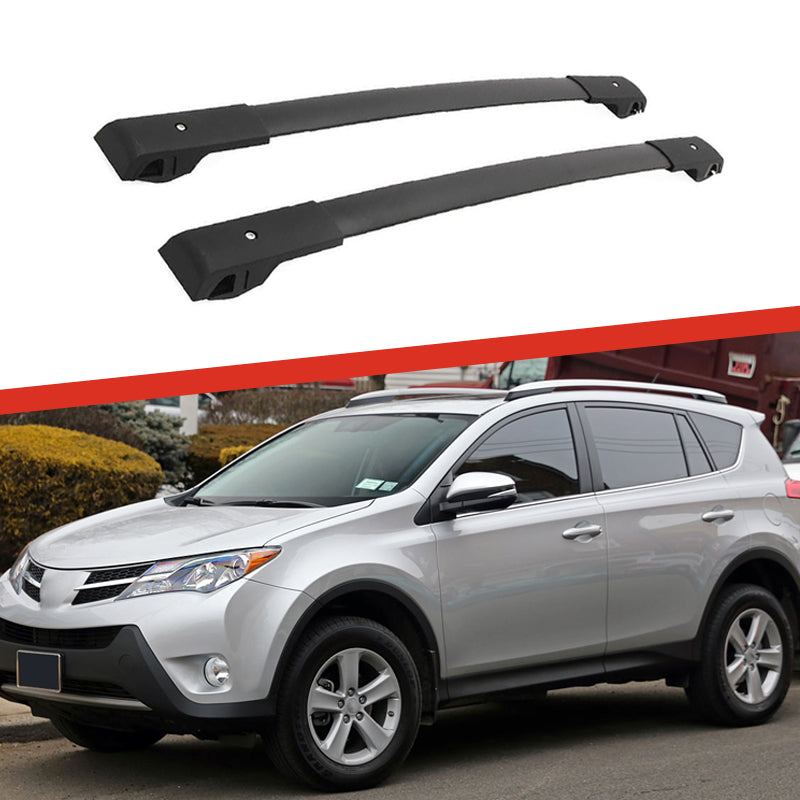 Saremas Rooftop Cargo Carrier Roof Rack Crossbar Cross Bar for Toyota RAV4 2013-2018