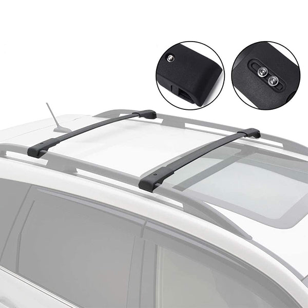 Saremas Roof Rack Crossbar Cross Bar for Jeep Cherokee 2014-2021