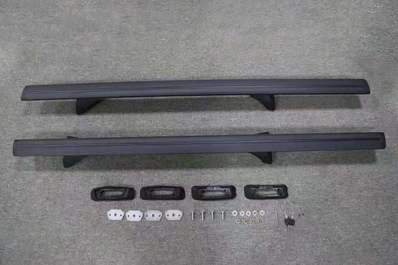 Saremas Universal Adjustable Aluminum Truck Bed Ladder Rack for Pickups with Slide Rail on Tonneau Cover