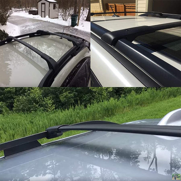 Saremas Rooftop Cargo Carrier Roof Rack Crossbar Cross Bar for Porsche Cayenne 2003-2010