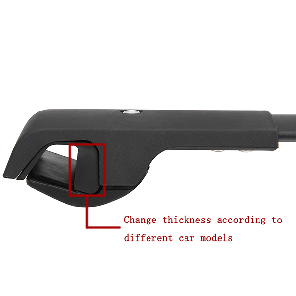Saremas Rooftop Cargo Carrier Roof Rack Crossbar Cross Bar for Jeep Renegade 2015-2021