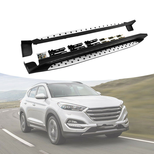 Saremas Aluminum Alloy Side Step Running Board Nerf Bar for Hyundai Tucson 2015-2020