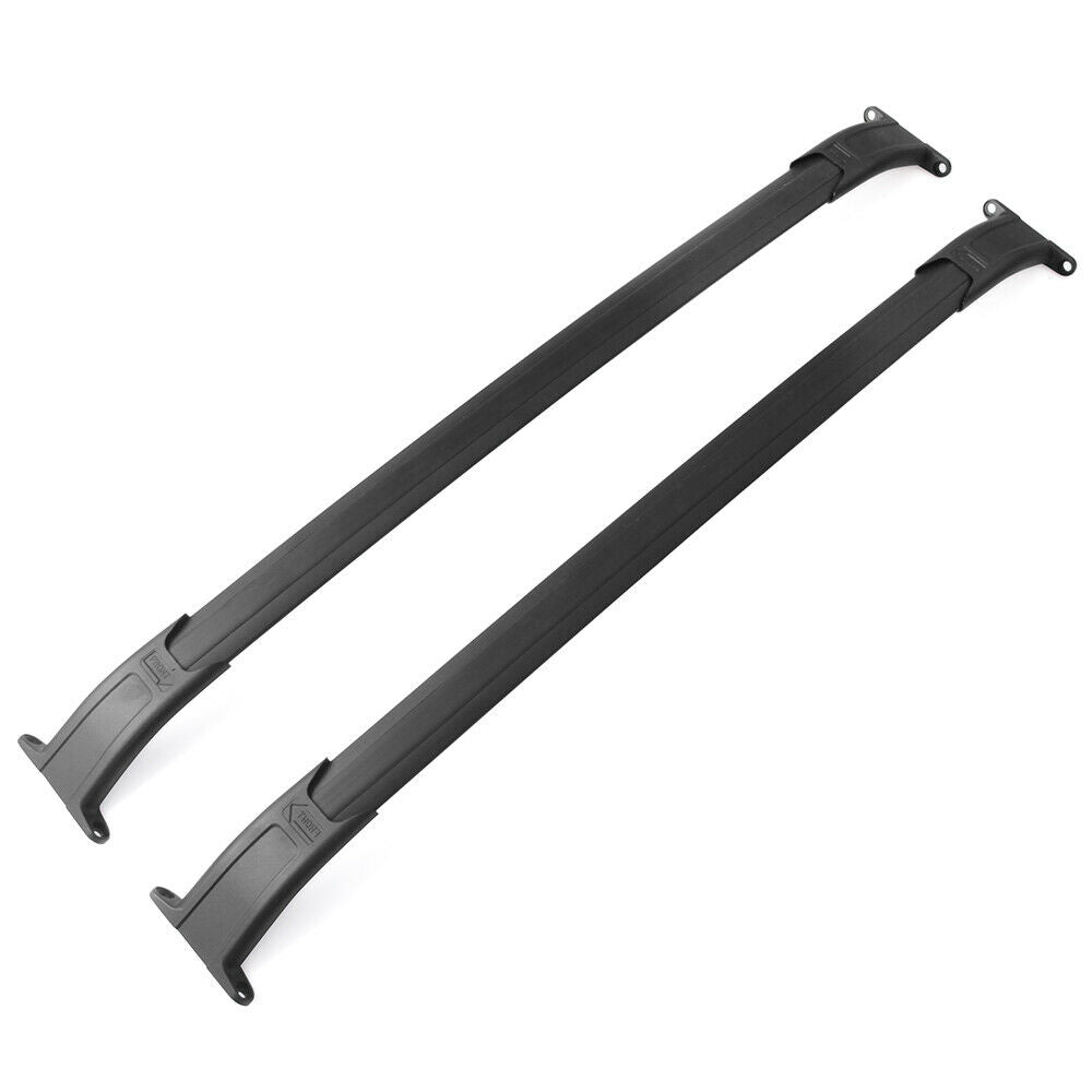 Saremas Black Crossbars Cross Bars Roof Racks for Chevrolet Tahoe &amp; Suburban, GMC Yukon &amp; Yukon XL, Cadillac Escalade &amp; Escalade ESV 2015-2020